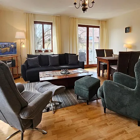 公寓 Haus Auf Der Hoehe - Neuhof *